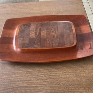 Dansk 1960s Teak Cutting Board or Charcuterie Tray
by Jens H. Quistgaard